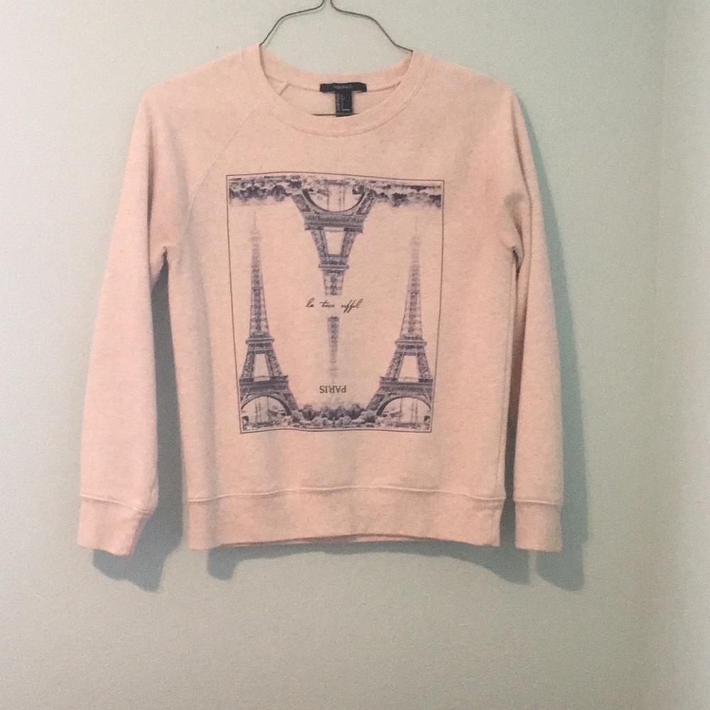 Forever 21 ‘la tour eiffel’ sweater crew neck